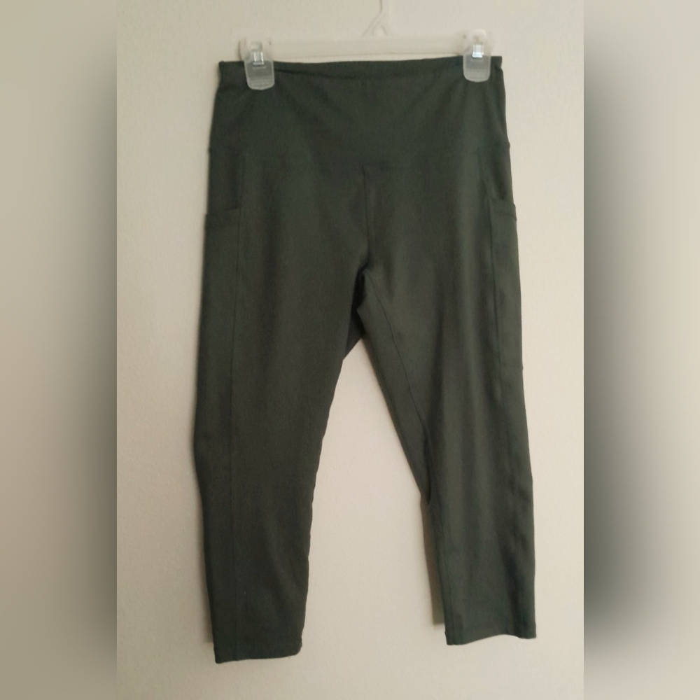 Zella Green High-Waisted Leggings - Picture 2 of 4